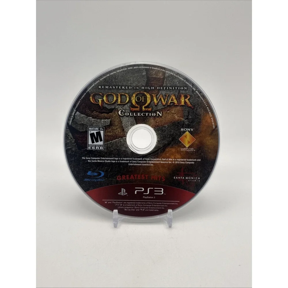 God of War Collection PlayStation 3 PS3 Disc Only Loose Tested Greatest Hits